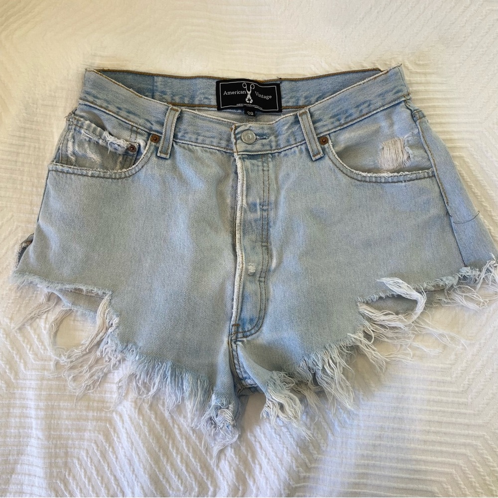 Levi Denim Cut Off Shorts